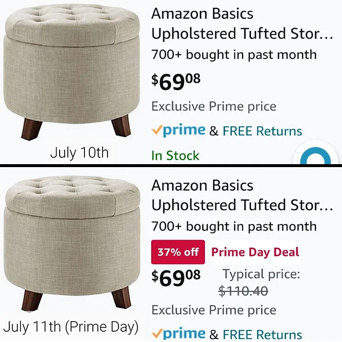 Saved This To My Cart Yesterday But Decided To Wait Until Today To Buy It To Get A Sale Price On Amazon Prime Day
