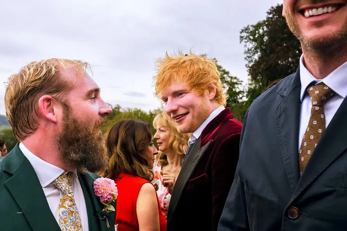 I Photographed A Wedding With A Special Guest—Ed Sheeran!