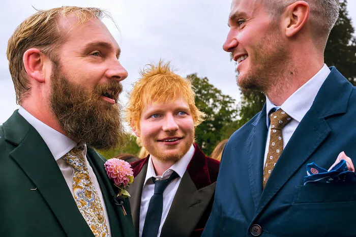 I Photographed A Wedding With A Special Guest—Ed Sheeran!