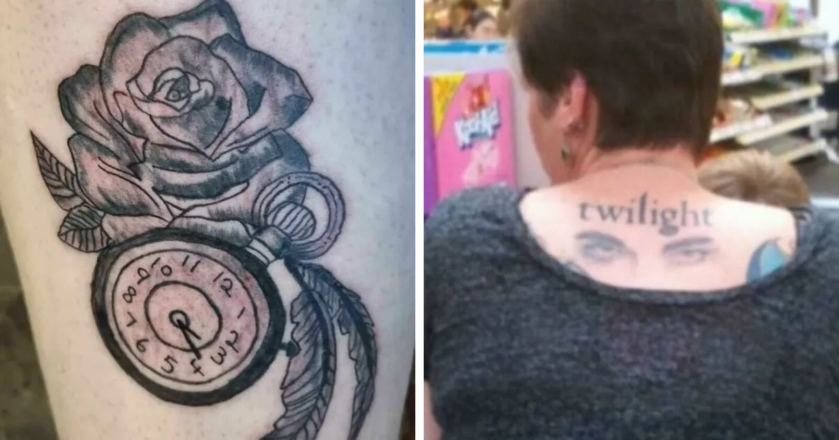 27 Personas que no se dan cuenta de lo horribles que son sus tatuajes (nuevas imágenes)
