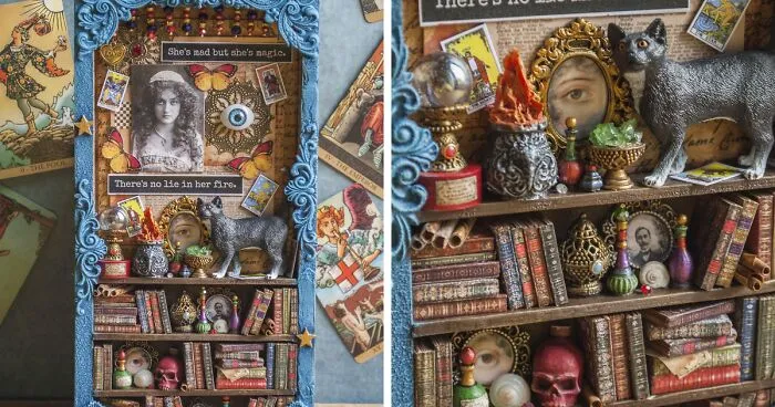 I Made Gypsy Fortune Teller Diorama