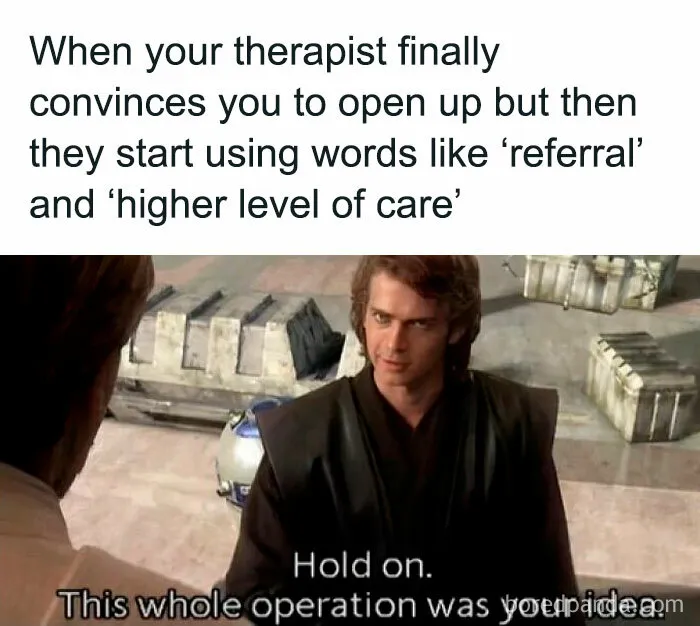 “Welcome To The Worst Of Both Worlds”: 80 Hilariously Spot-On Therapy Memes