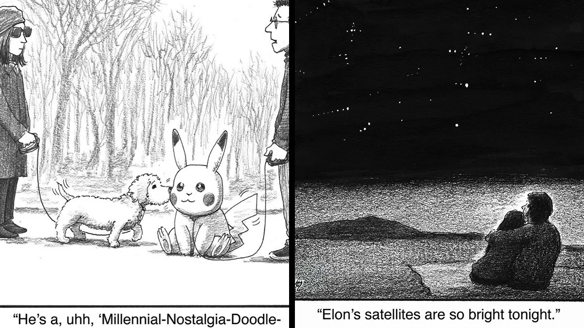 52 One-Panel Comics By Harry Bliss That Might Brighten Up Your Day (New Pics)