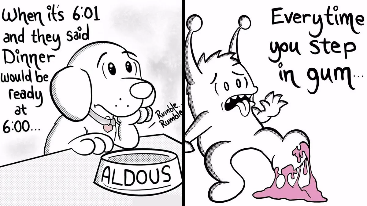 Every Parent’s Everyday Battles Perfectly Illustrated In These Funny One-Panel Comics (25 Pics)