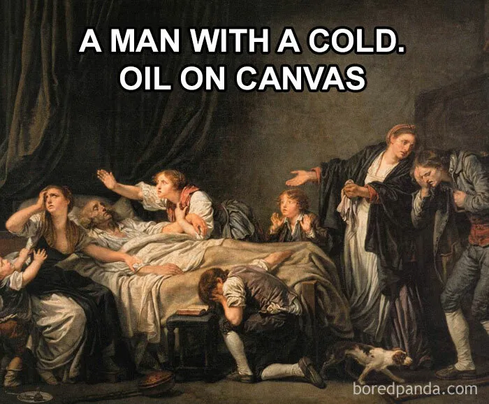 50 Funny Memes That Masterfully Combine Classical Art And Relatable Humor