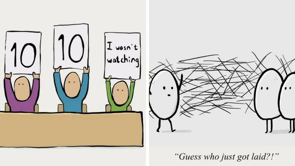 37 Simple Yet Brilliant Illustrations By Dave Clamp Full Of Playful Humor