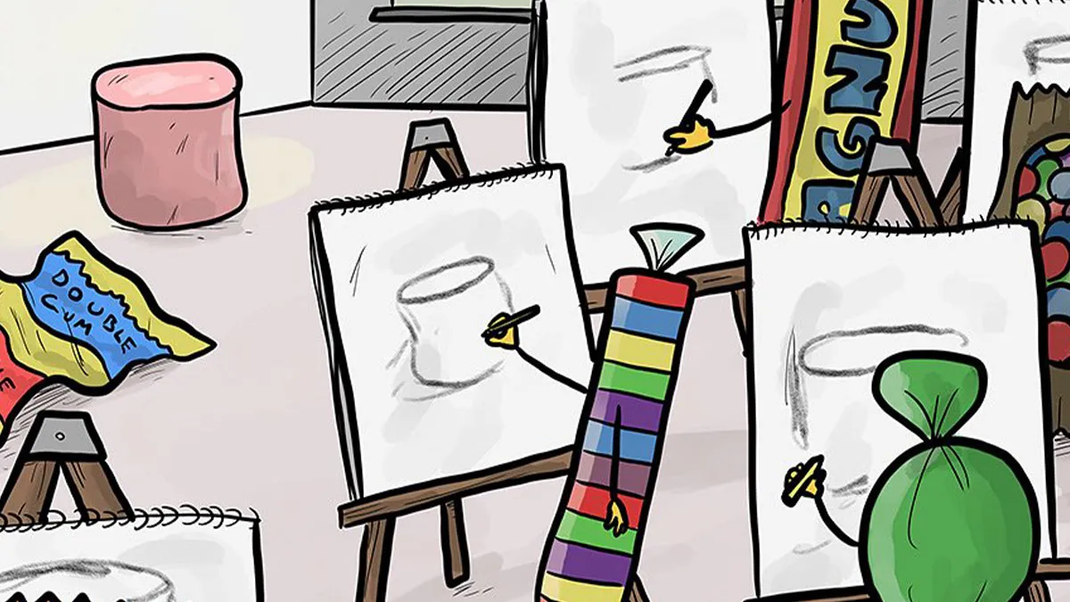 30 Fun And Flavorful One-Panel Comics By Nate Fakes For Hungry Minds