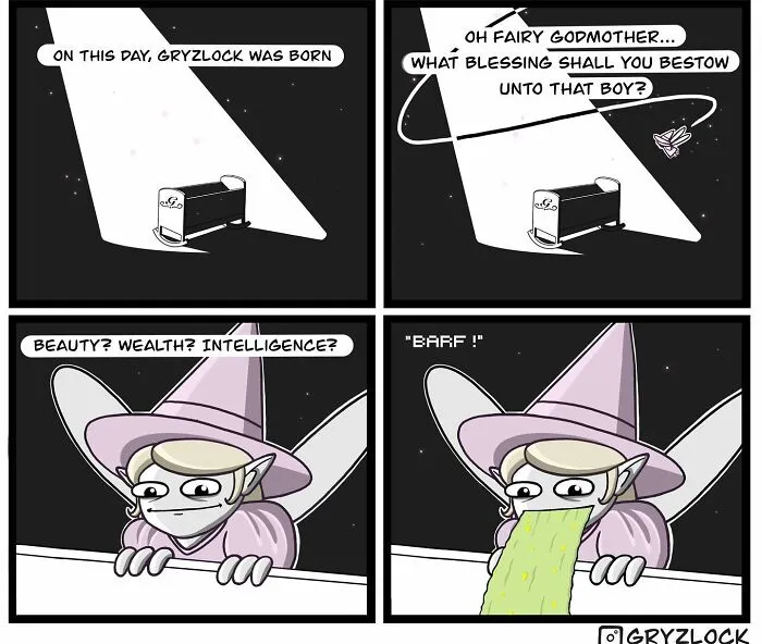 20 Hilariously Bizarre Comics With A Dark Twist, By Gryzlock (New Pics)