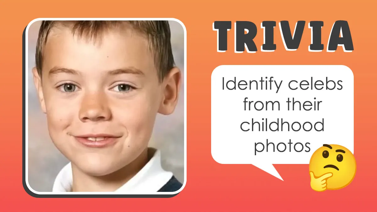 Before The Fame: 25 Celebrity Childhood Photos - See How Many You Can Identify