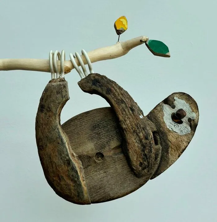 Artist Transforms Driftwood Into Captivating Sculptures Full Of Personality (25 Pics)