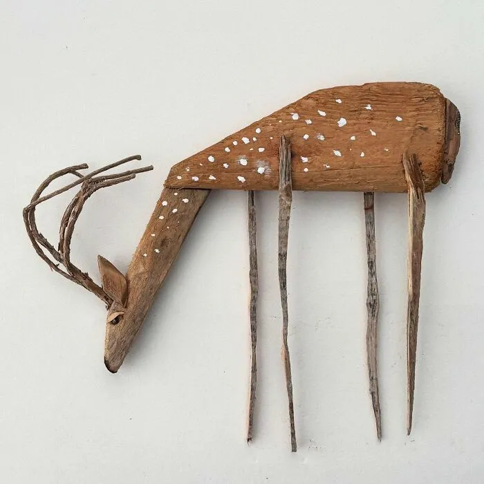 Artist Transforms Driftwood Into Captivating Sculptures Full Of Personality (25 Pics)