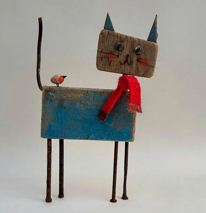 Artist Transforms Driftwood Into Captivating Sculptures Full Of Personality (25 Pics)