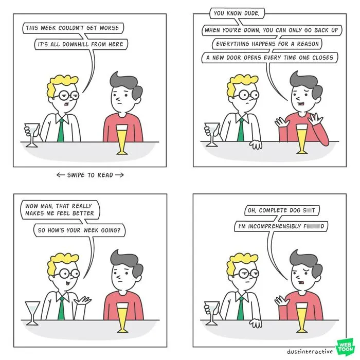 19 Short Yet Amusing Comics With Unexpected Endings By The Artist Dustin Rogers (New Pics)