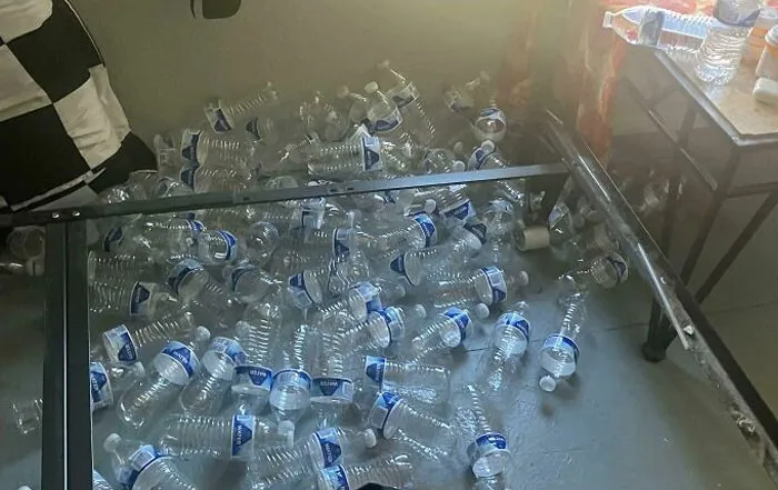 My Boyfriend Throws His Empty Water Bottles Behind The Bed