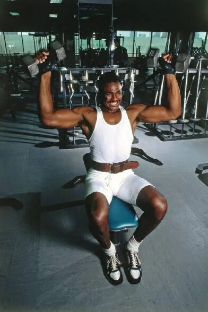 My Uncle Training For The U.S. National Bodybuilding Competition (Early 80s)