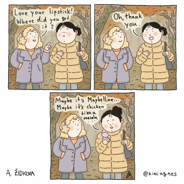 This Artist Creates Funny And Sometimes Slightly Dark Comics, And Here Are Her 20 New Works