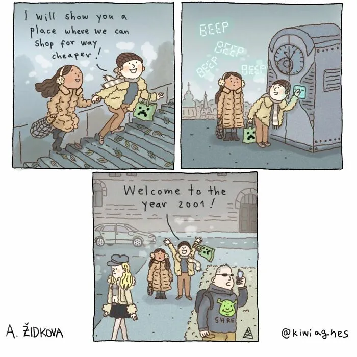 This Artist Creates Funny And Sometimes Slightly Dark Comics, And Here Are Her 20 New Works