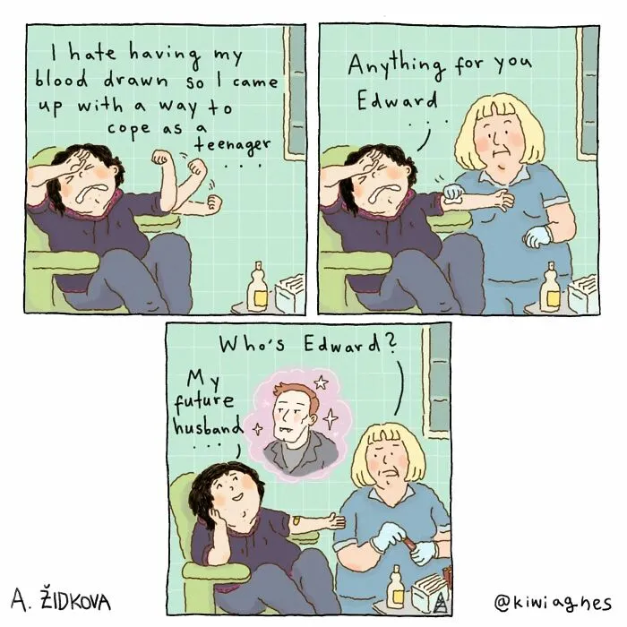 This Artist Creates Funny And Sometimes Slightly Dark Comics, And Here Are Her 20 New Works