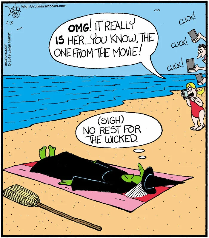 26 Absurdly Funny Comics Inspired By ‘Wicked’ And ‘The Wizard Of Oz’ By Leigh Rubin
