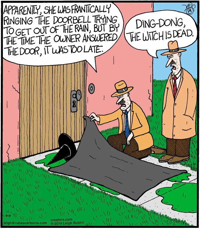 26 Absurdly Funny Comics Inspired By ‘Wicked’ And ‘The Wizard Of Oz’ By Leigh Rubin