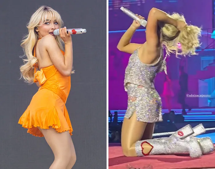 Sabrina Carpenter Performs Steamy Acts Onstage