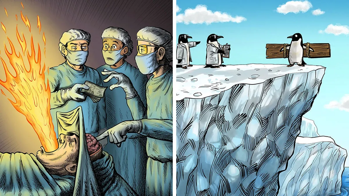 30 Comics That Pack A Joke Into A Single Panel, By Derek Evernden (New Pics)