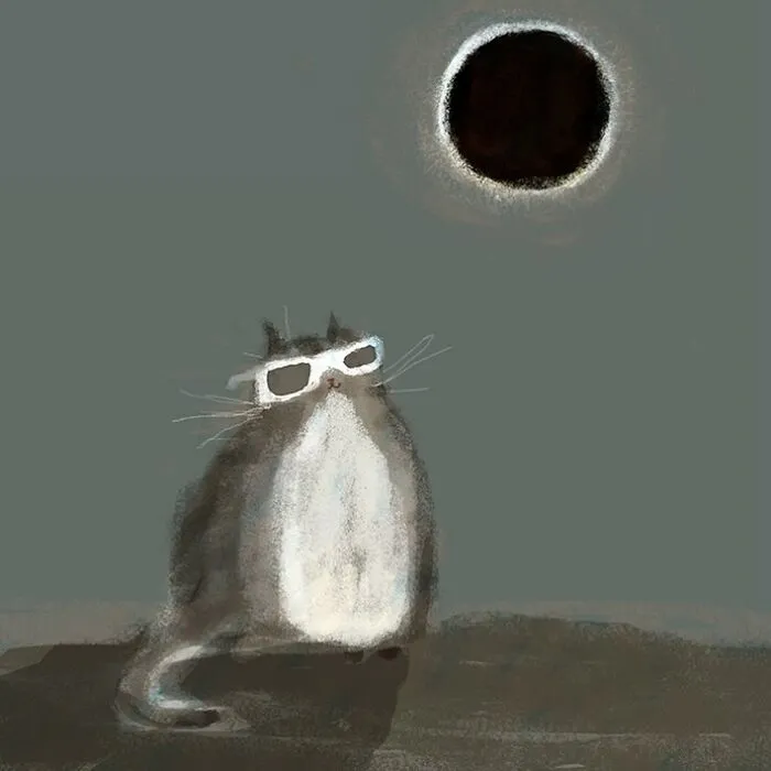 30 Whimsical Illustrations That Focus On Cats And Everyday Life, By Jamie Shelman