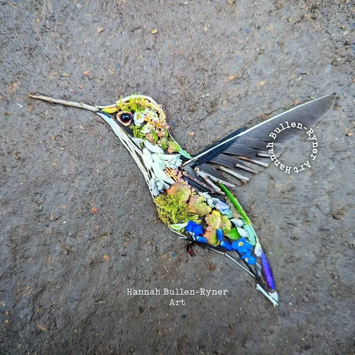 This Artist Works In Nature And Uses Only The Materials Available To Create Beautiful Artwork (43 Pics)