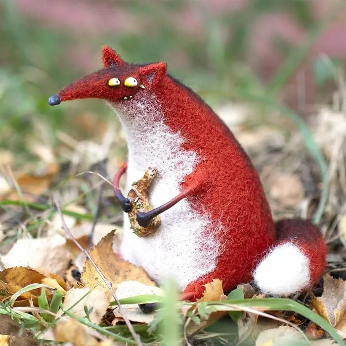 Strange Art Dolls: 30 Funny-Looking Animal Dolls Created By This Georgian Artist