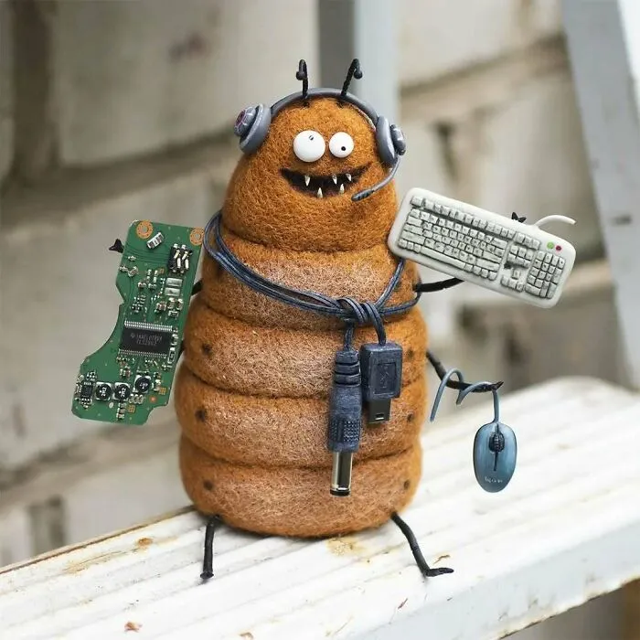 Strange Art Dolls: 30 Funny-Looking Animal Dolls Created By This Georgian Artist