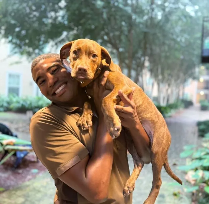 This UPS Driver's 21 New Photos With Pets Are The Dose Of Wholesome Content You Need