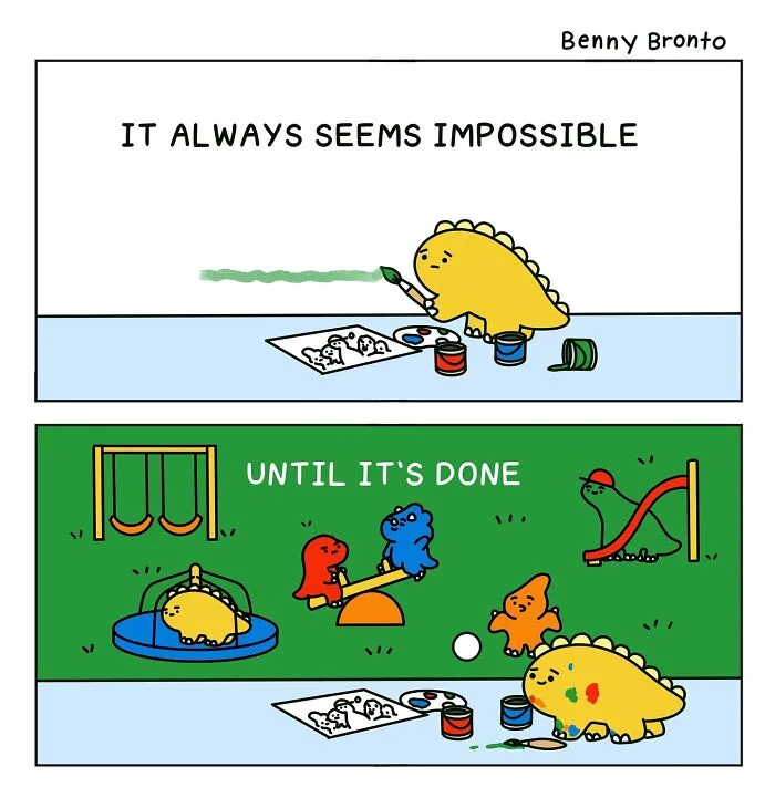 31 Uplifting And Inspiring ‘Benny Bronto’ Comics