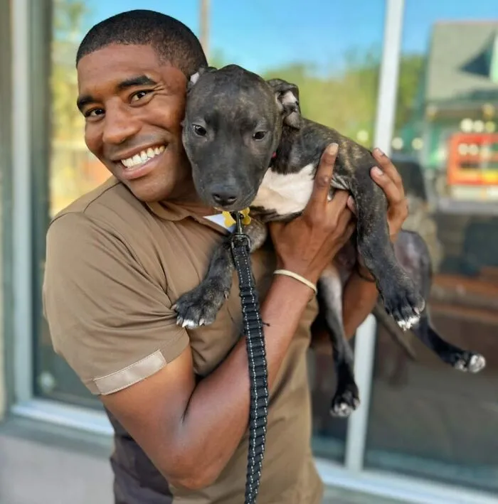 This UPS Driver's 21 New Photos With Pets Are The Dose Of Wholesome Content You Need