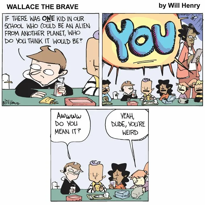 35 Delightful ‘Wallace the Brave’ Comics That Might Make You Smile