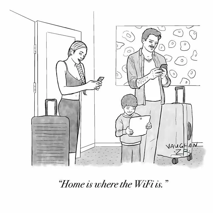40 Funny Observational One-Panel Comics By Vaughan Tomlinson That Might Crack You Up (New Pics)