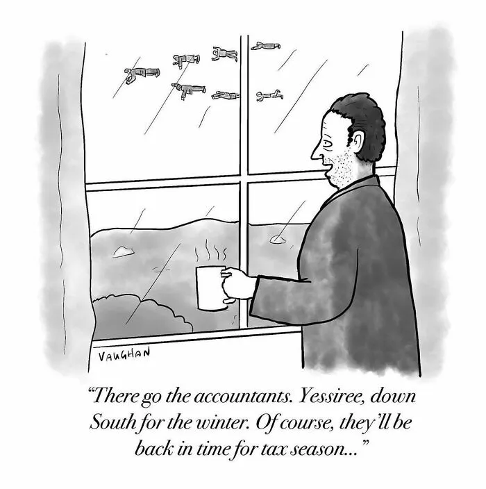 40 Funny Observational One-Panel Comics By Vaughan Tomlinson That Might Crack You Up (New Pics)