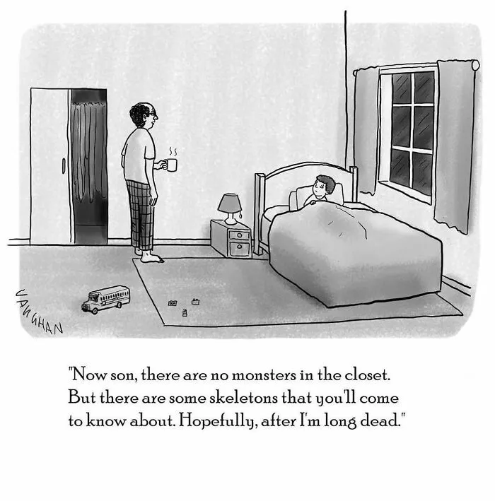 40 Funny Observational One-Panel Comics By Vaughan Tomlinson That Might Crack You Up (New Pics)