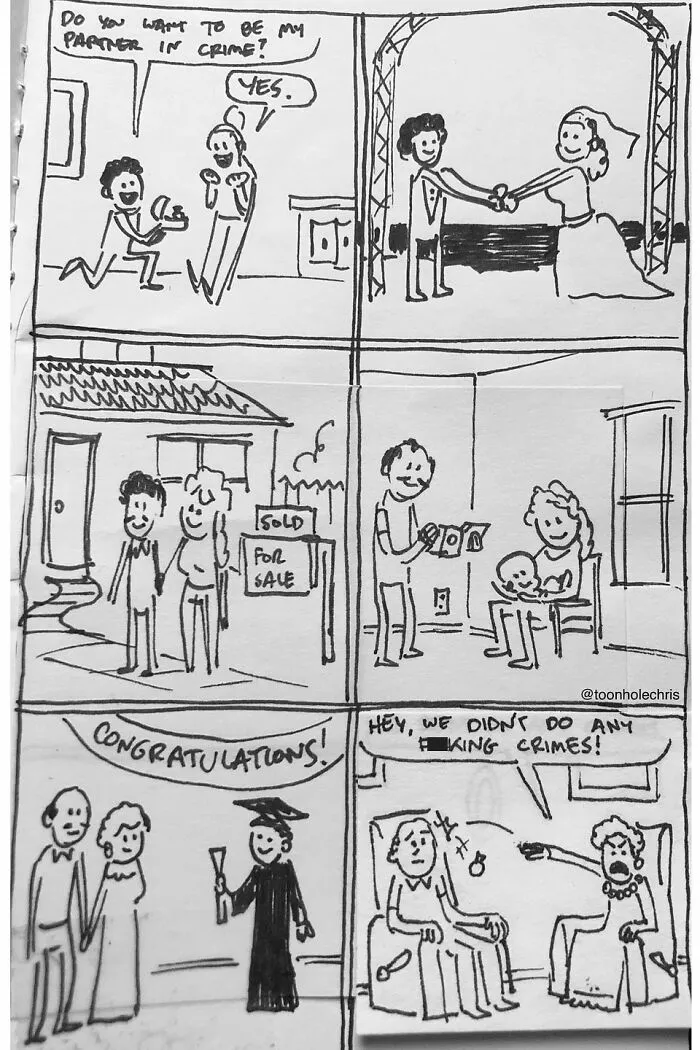 40 Hilarious Comics Straight From Toonhole Chris’s Sketchbook