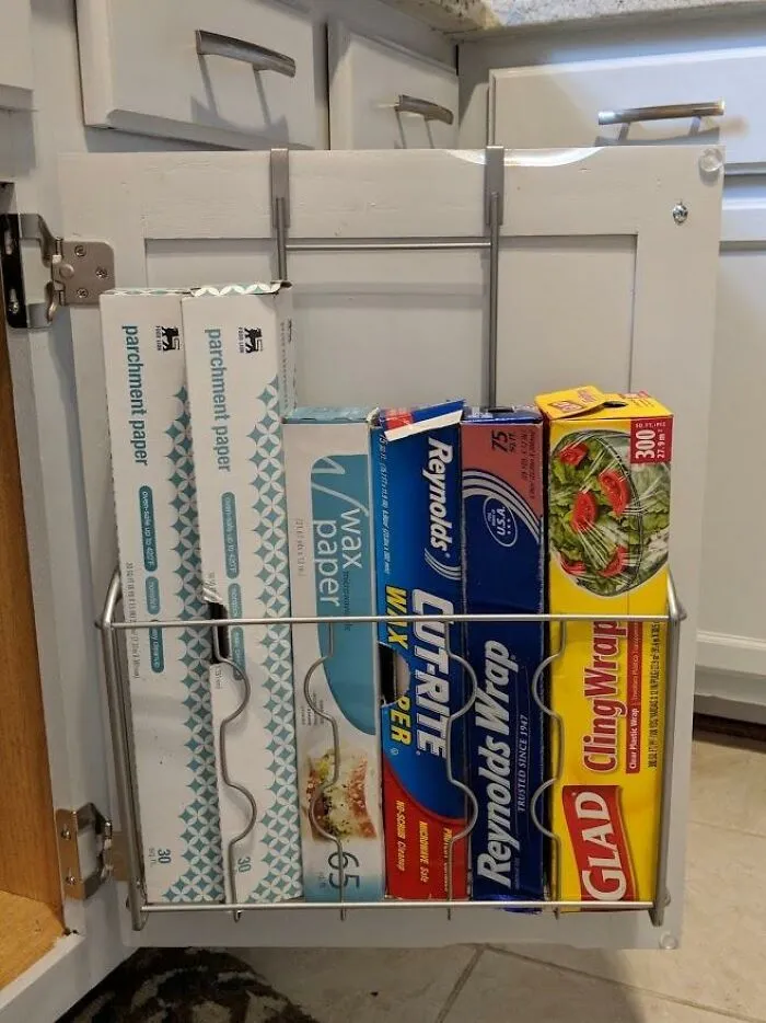 An <a Style="Display:inline;" Href="Https://Www.amazon.com/Simplehouseware-Cabinet-Organizer-Holder-Silver/Dp/B01lxkkvpk?ie=utf8&th=1&linkcode=ll1&tag=bpbat-20&linkid=f967a8f11f6a458386eedfefc4d1e97f&language=en_us&ref_=as_li_ss_tl" Target="_blank"><span Style="Font: Inherit; Color: #d74b1f;"> Over The Cabinet Door Organizer </Span> Is The Perfect Way To Add Storage In The Most Unlikely Place