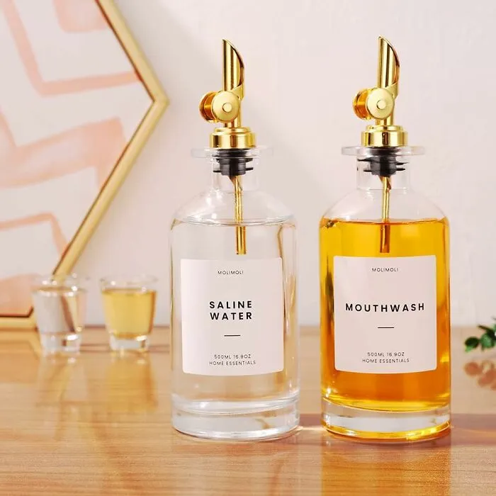 This <a Style="Display:inline;" Href="Https://Www.amazon.com/Molimoli-Mouthwash-Dispenser-Bathroom-Reusable/Dp/B09w959xr4?dib=eyj2ijoimsj9.9dncudys1afcfebyv0xvg_xc8q8iwhfshu-Hsn2ca0oi20rtpv040rmjtf7nobsjnnthcrqimrnypi56_lhcomgqtc75n9kkcsfo7x2wa_2wbyml7p2xcx0pou-O6r80fkvdjjpxefulw90zo0u_b56rh9gihnypa6wmznrabwu5wysyfelpgj6nb9wocgkytodtpganwggljkggahkan16l_qnljrocr2w6sonrvx8vazznj-Z2robvj75zyxsavmahurd3vm_v7v-7bo6vt_z2m-Vphxaujodgbd03mdc.6ktfw_o3x8kix6uim3qbsz3vz7omljcibhuhshfaxos&dib_tag=se&keywords=mouthwash%2band%2bsoap%2bbottles&qid=1737961604&sr=8-2-Spons&sp_csd=d2lkz2v0tmftzt1zcf9hdgy&th=1&linkcode=ll1&tag=artandesignews-20&linkid=e1a3e3a1a3cd43e963580d796dc2963c&language=en_us&ref_=as_li_ss_tl" Target="_blank"><span Style="Font: Inherit; Color: #d74b1f;"> Glass Mouthwash Dispenser </Span> Is Here To Upgrade Your Bathroom From "College Dorm" To "Luxury Spa" - Because You’re Fancy Enough To Deserve A Pour, Not A Glug