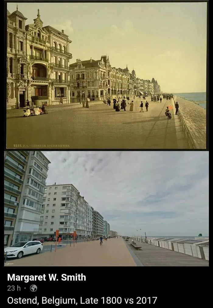Contrary To Popular Belief, The Belgian Coast's Real Estate Did Survive To The Two World Wars. Its Cultural Heritage Was Destroyed By Real Estate Developers' Greed And Public Officials' Lack Of Care