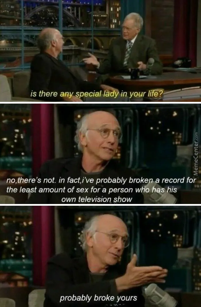 Larry David Is Brutal