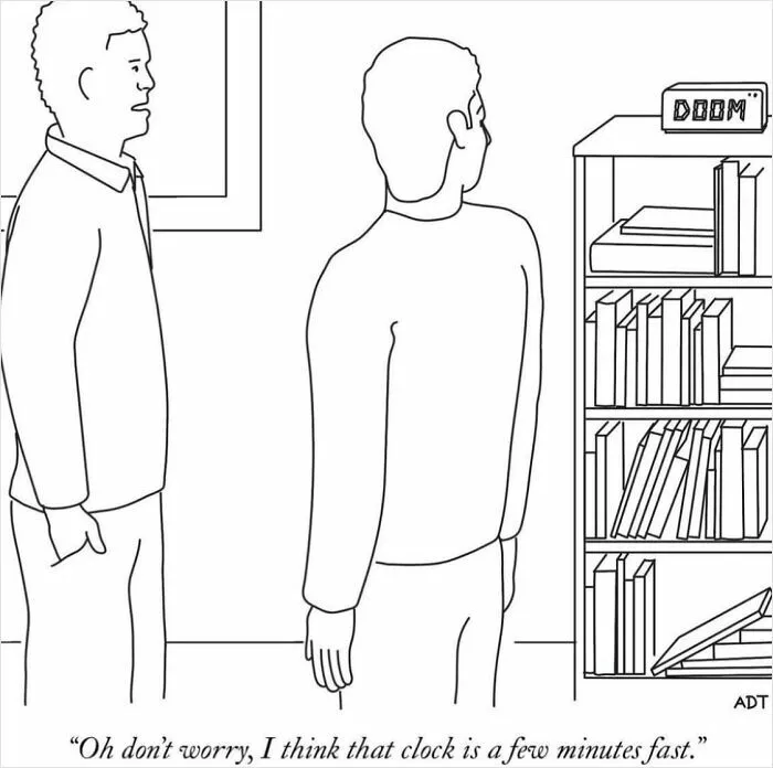 35 One-Panel Comics By Adam Douglas Thompson That Are A Mix Of Clever Humor And Simplicity (New Pics)