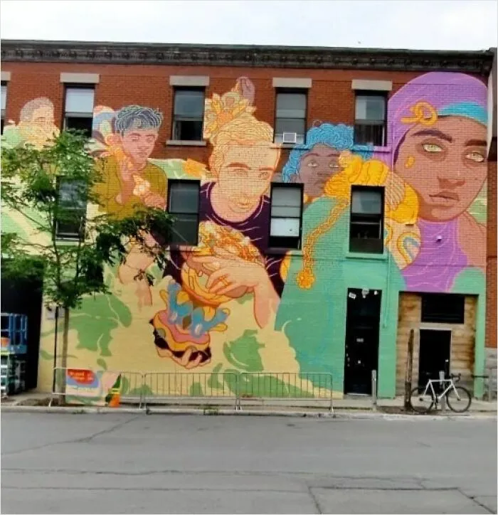 This Montréal Artist Turns Dull Walls Into Epic Murals, Here Are 20 Of His Best