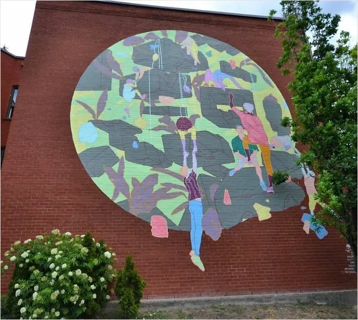 This Montréal Artist Turns Dull Walls Into Epic Murals, Here Are 20 Of His Best