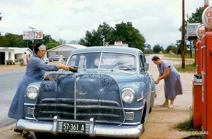 Check Out The Gnarly Insect Screen Covering The Grill! 1957