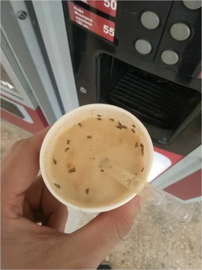 Coffee From The Coffee Machine At My Uni