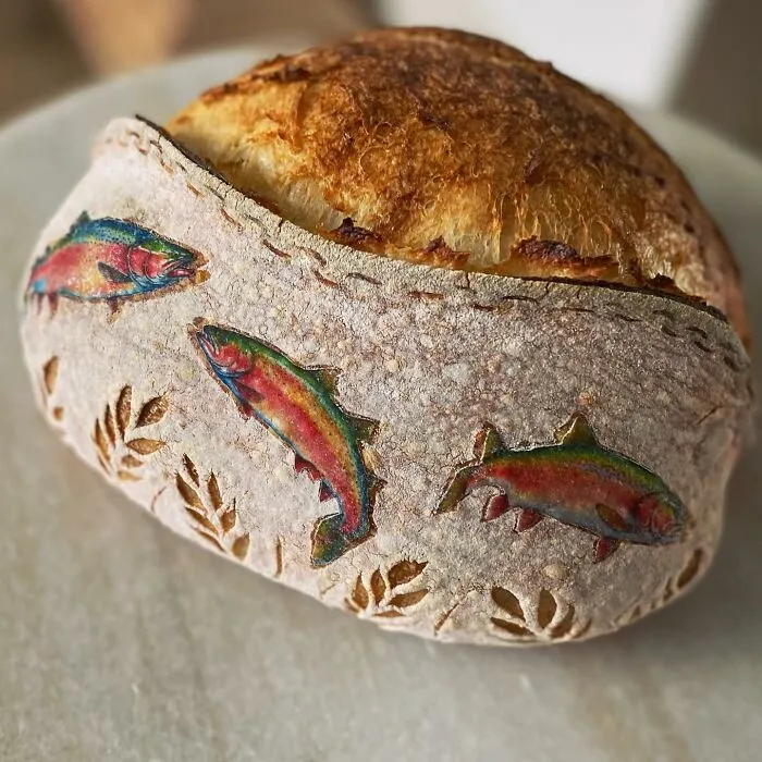 This Utah Baker’s Sourdough Art Will Leave You Both Hungry And Amazed (37 Pics)