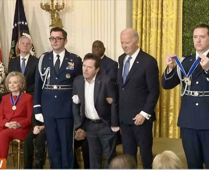 Michael J. Fox Receives The Presidential Medal Of Freedom For His Advocacy In Parkinson’s Research - January 4th, 2025