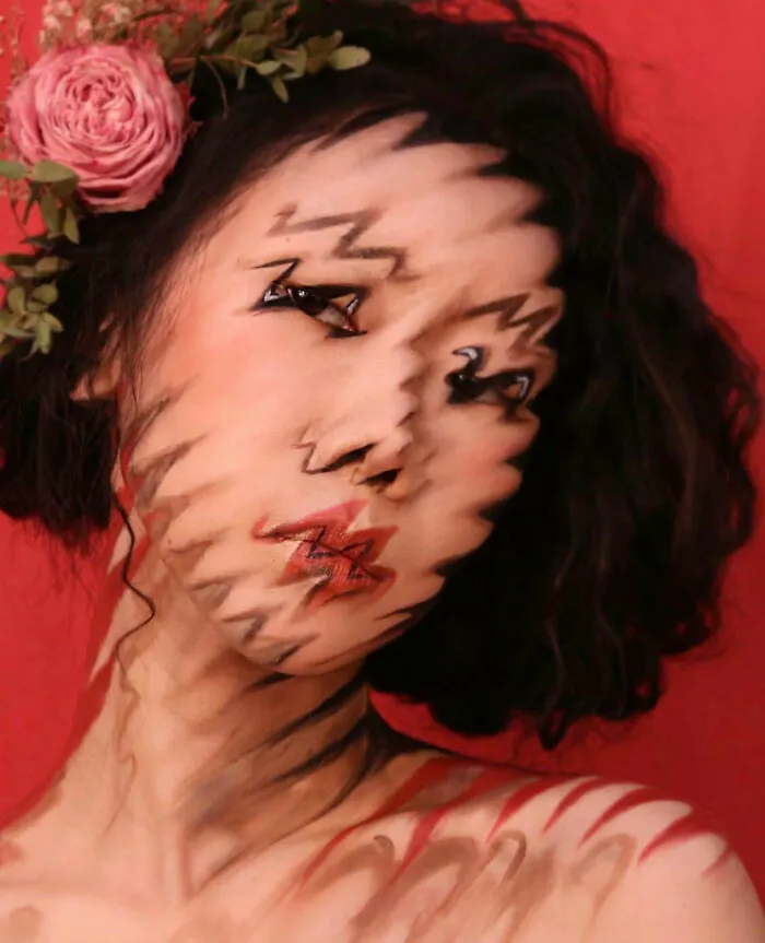 No es edición, solo maquillaje